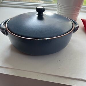 Dansk Mesa Blue Covered Casserole Dish